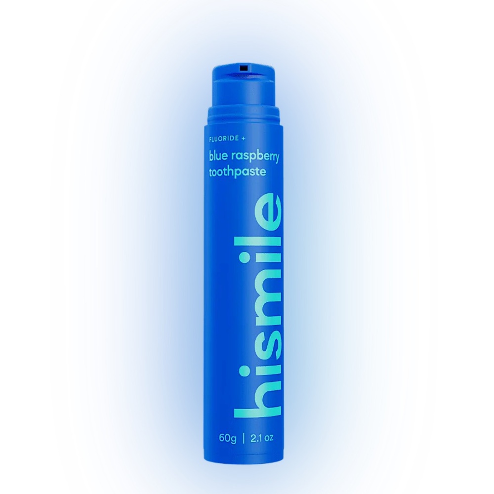 New- 💙 hismile blue raspberry flavoured toothpaste - sealed
